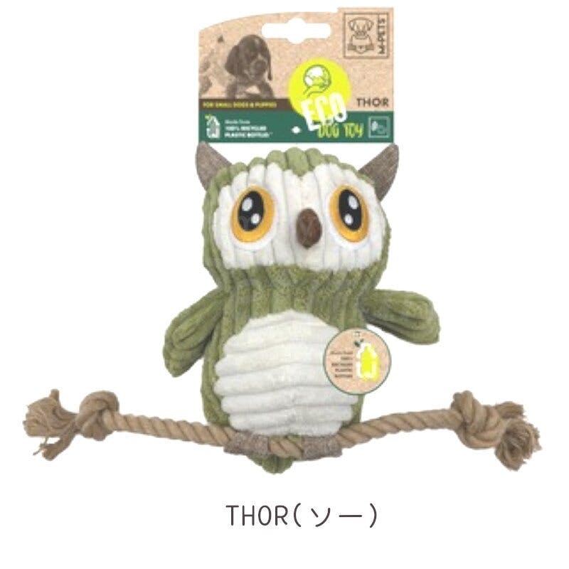 M-PETS ECOドッグトイ フクロウのソー 6953182737940【別送品