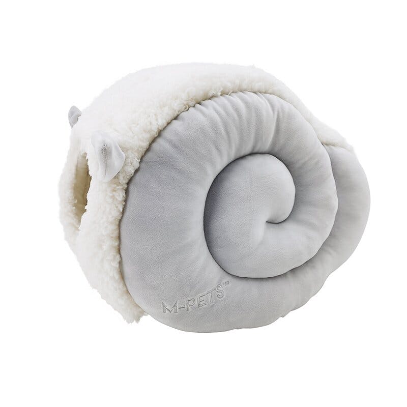 M-PETS Dolly ECOベッド ホワイト&グレー ドーム型 小型犬 猫 6953182740964 ペットベッド(ドーム) M-PETS Dolly ECOベッド ホワイト&グレー ドーム型 小型犬 猫 6953182740964 ペットベッド(ドーム)