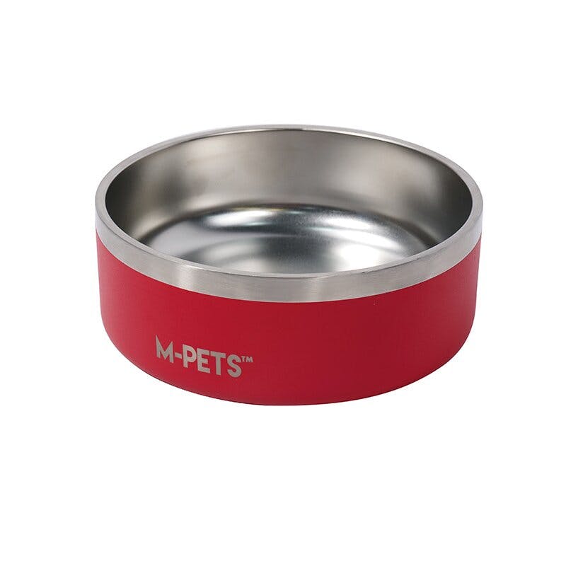 M-PETS ESKIMOダブルウォールボウル1.25L レッド 犬猫食器 滑り止め 保温・保冷 6953182743507 ペット食器 M-PETS ESKIMOダブルウォールボウル1.25L レッド 犬猫食器 滑り止め 保温・保冷 6953182743507 ペット食器