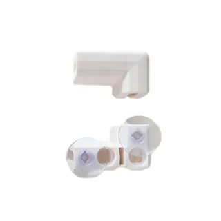 Petifam ホワイトフレームクリアサークル LOW コーナー連結 ケージ・サークル 追加パーツ 4580756814503【別送品】