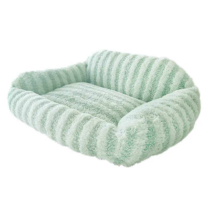 Petifam CottonCandyベッド スクエア グリーン ペットベッド 4580756815029【別送品】