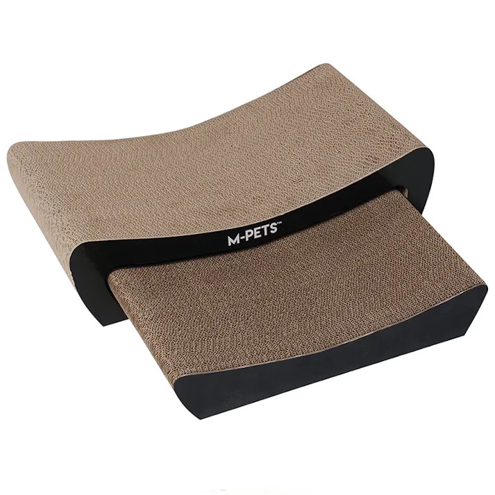 M-PETS カンザスキャットスクラッチャー 爪とぎ 飛び散りにくい お掃除簡単 6953182744306【別送品】