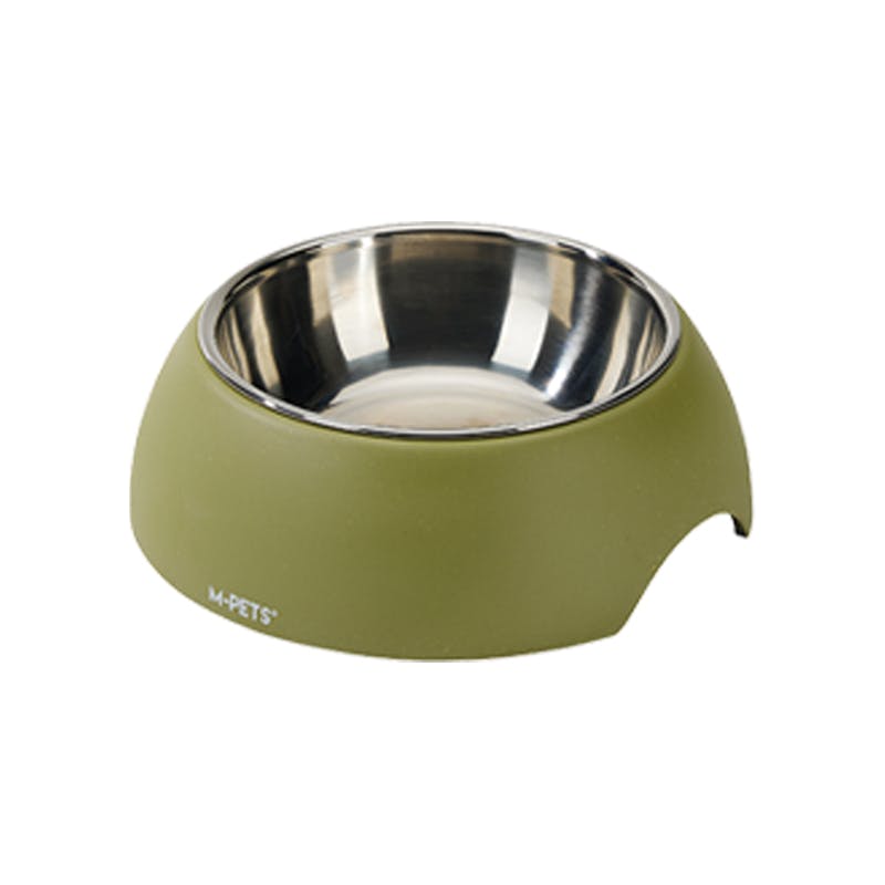 M-PETS ECOバンブーボウル 190ml OLIVE 犬猫食器 6953182748809 ペット食器 M-PETS ECOバンブーボウル 190ml OLIVE 犬猫食器 6953182748809 ペット食器