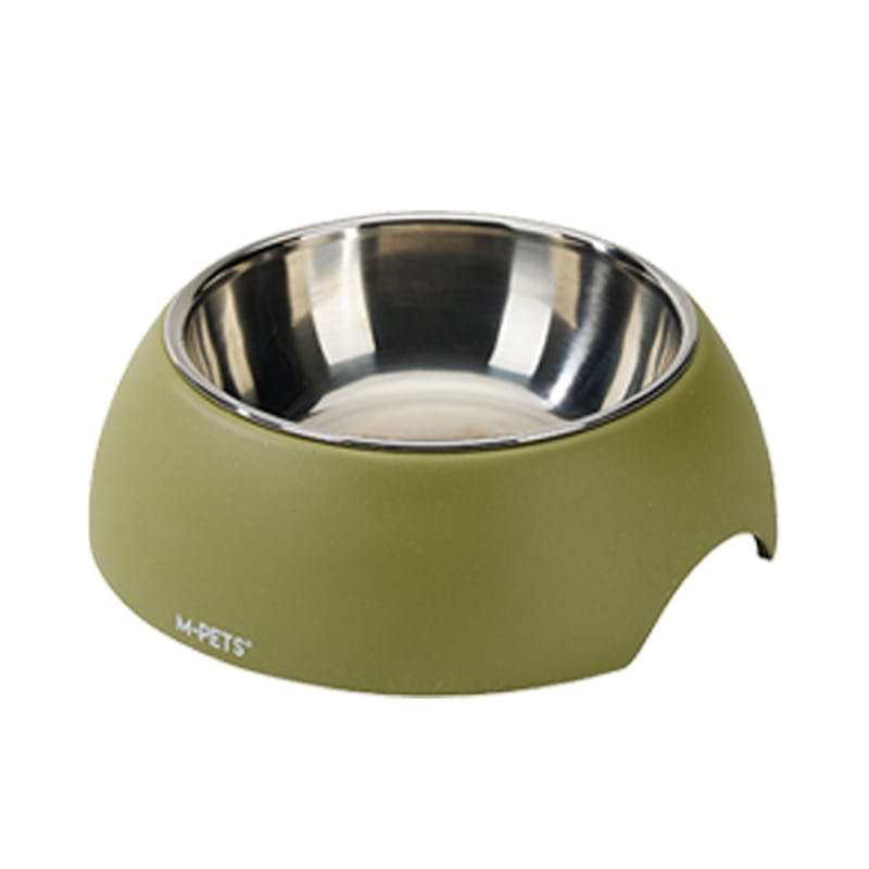 M-PETS ECOバンブーボウル 350ml OLIVE 犬猫食器 6953182748816 ペット食器 M-PETS ECOバンブーボウル 350ml OLIVE 犬猫食器 6953182748816 ペット食器