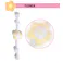 LUUKS UP Weather Series Dog Rope Toy Cloud Pink 犬用おもちゃ ロープトイ 音が鳴る 6953182750116【別送品】