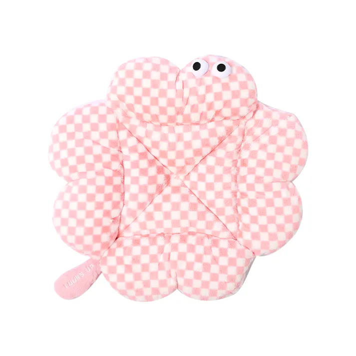 LUUKS UP Clover Pet Nest Pink White ペットベッド オールシーズン ふわふわ 6953182750185【別送品】