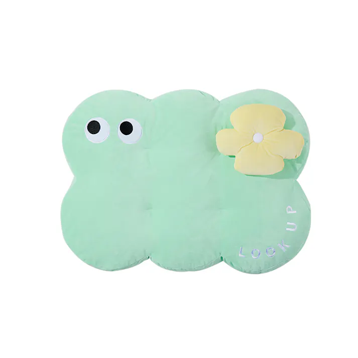 LUUKS UP Cookie Nest Mat Green ペットベッド 6953182750253【別送品】
