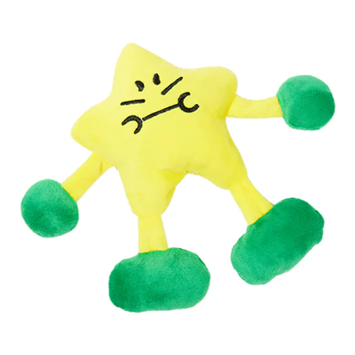 LUUKS UP Weather Series Dog Toy Star Yellow 犬用おもちゃ 6953182750352【別送品】