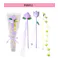 LUUKS UP Flower Bouquet Cat Teaser Pink 猫用おもちゃ 猫じゃらし 6953182750680【別送品】