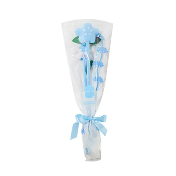 LUUKS UP Flower Bouquet Cat Teaser Lightblue 猫用おもちゃ 猫じゃらし 6953182750727【別送品】