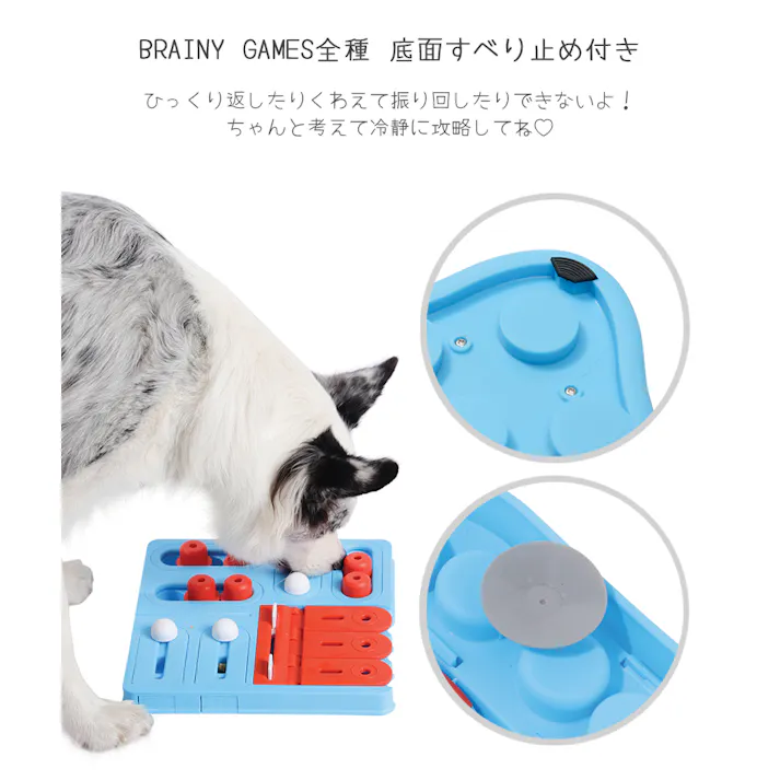 M-PETS BRAINY GAMES キュリー 犬用おもちゃ 知育トイ お手入れ簡単 6953182752516【別送品】