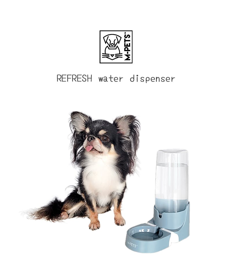 M-PETS REFRESHウォーターディスペンサー 0.85L デザートサンド 給水器