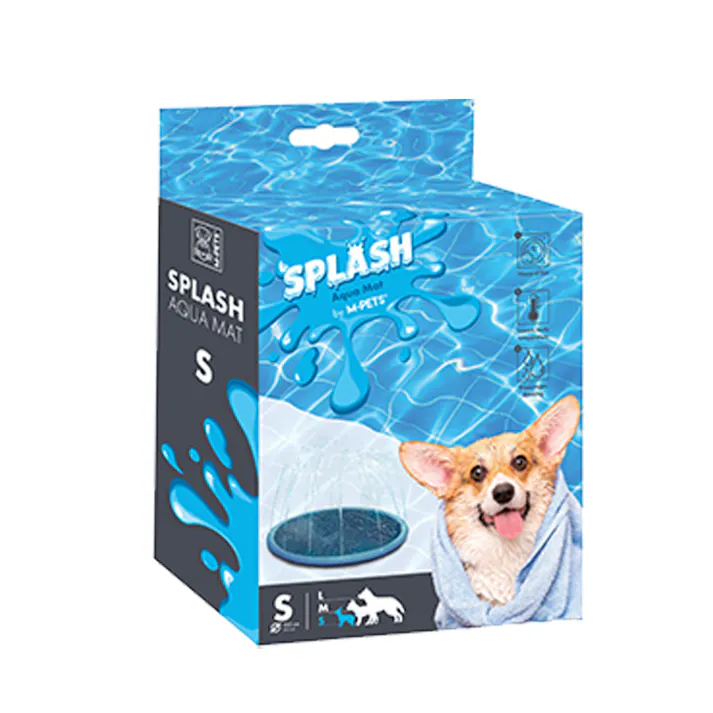 M-PETS SPLASH Aqua Mat S 犬用おもちゃ 噴水マット 空気入れ不要 6953182758518【別送品】