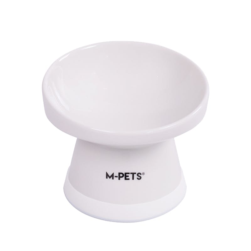 M-PETS TILT'Dレイズドセラミックボウルwithアンチスリップカバー S ホワイト 犬猫食器 犬猫食器 陶器 食べやすい 6953182759430 ペット食器 M-PETS TILT'Dレイズドセラミックボウルwithアンチスリップカバー S ホワイト 犬猫食器 犬猫食器 陶器 食べやすい 6953182759430 ペット食器