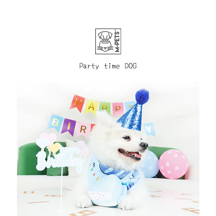 M-PETS Party time DOG ジェントルマンズセット 犬用おもちゃ パーティ 飾り付け 6953182760436【別送品】