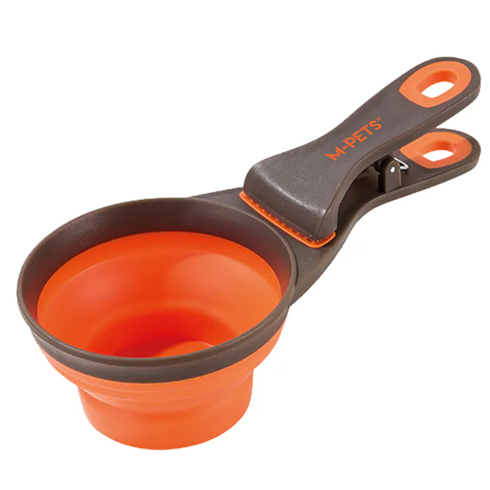 M-PETS CUIZI Foldableスコップ 237ml TIGER ORANGE 犬猫食器 6953182760696【別送品】
