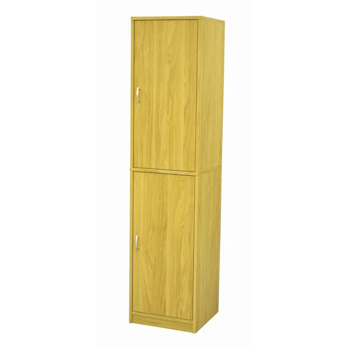 AIS エイアイエス 2ドア収納ボックス 本棚 収納ラック リビング 子供部屋 事務所 おもちゃ収納 本の収納 学童品収納 木製 GTBX-002【別送品】