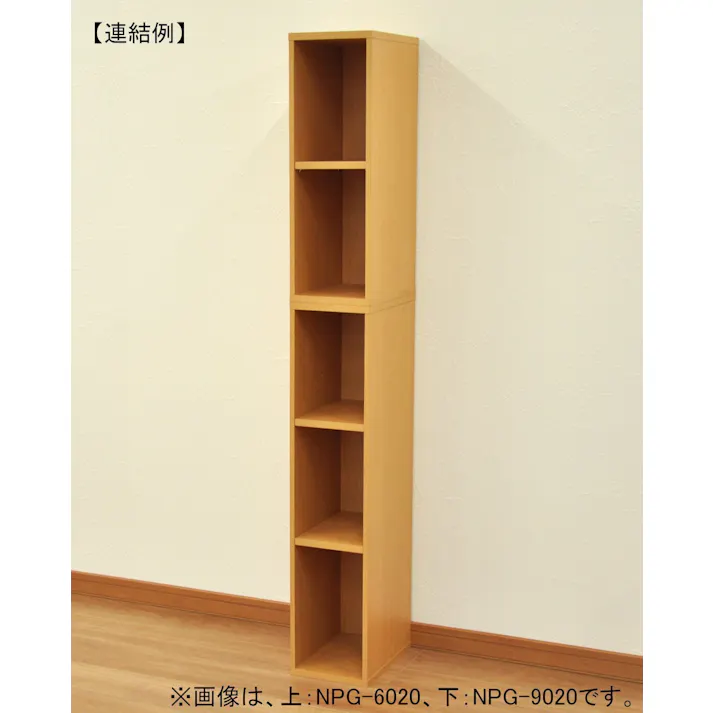 AIS エイアイエス NEWプレージ6045 木製ラック 収納棚 リビング 寝室 事務所 子供部屋 小物収納 書類整理 キッチン収納 調味料収納 木製 NPG-6045【別送品】