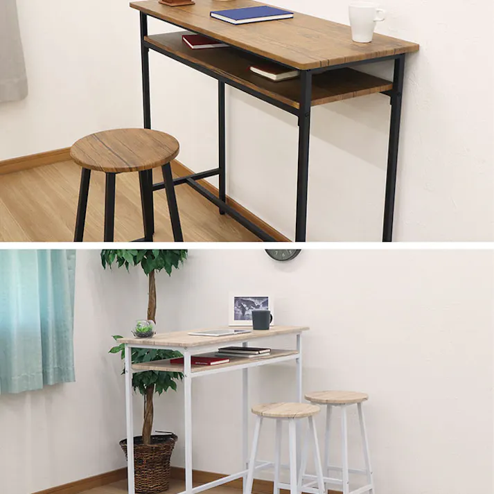 AIS エイアイエス カウンタースツール ナチュラル ダイニングチェア ハイチェア リビング ダイニング キッチン 食卓用チェア 木製 スチール ABX-04NA【別送品】