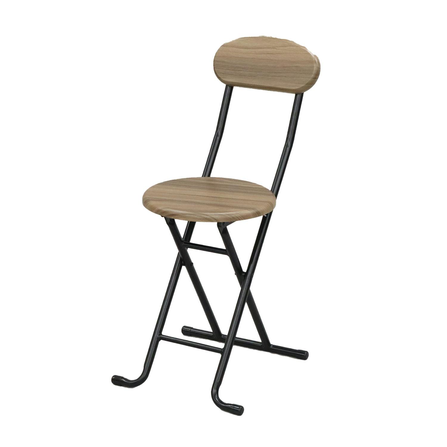 エイアイエス AIS 木製折畳チェア(背あり) ダイニング キッチン オフィス 事務所 (約)幅34cm 奥行46cm 高さ75cm 来客用 作業時 在宅勤務 パイプ椅子 エイアイエス AIS 木製折畳チェア(背あり) ダイニング キッチン オフィス 事務所 (約)幅34cm 奥行46cm 高さ75cm 来客用 作業時 在宅勤務 パイプ椅子