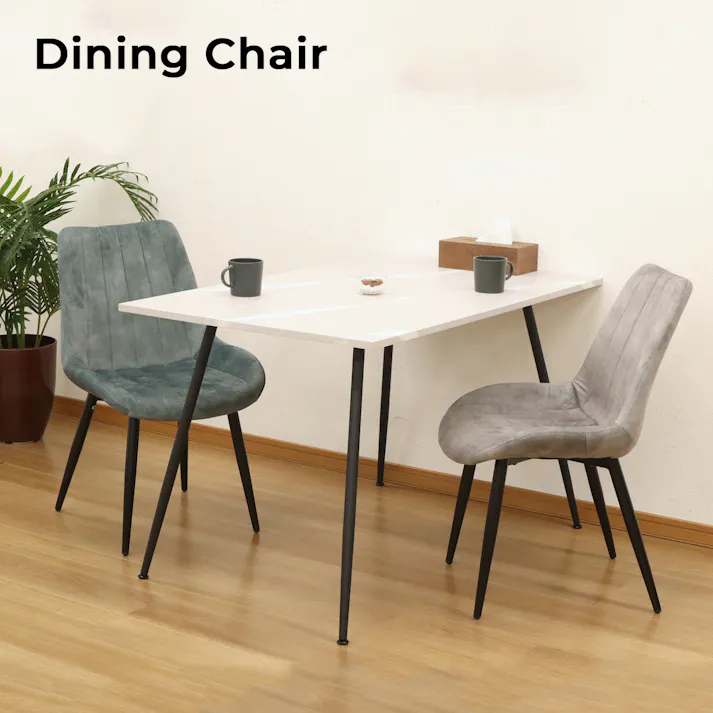 AIS エイアイエス 体にフィットするチェア GR 座り心地の良い椅子 幅広椅子 リビング 会議室 事務所 ダイニング キッチン 店舗 快適に座れる ゆったり座れる 高級生地 リモートワーク スチール ファブリック DFC-03 GR【別送品】