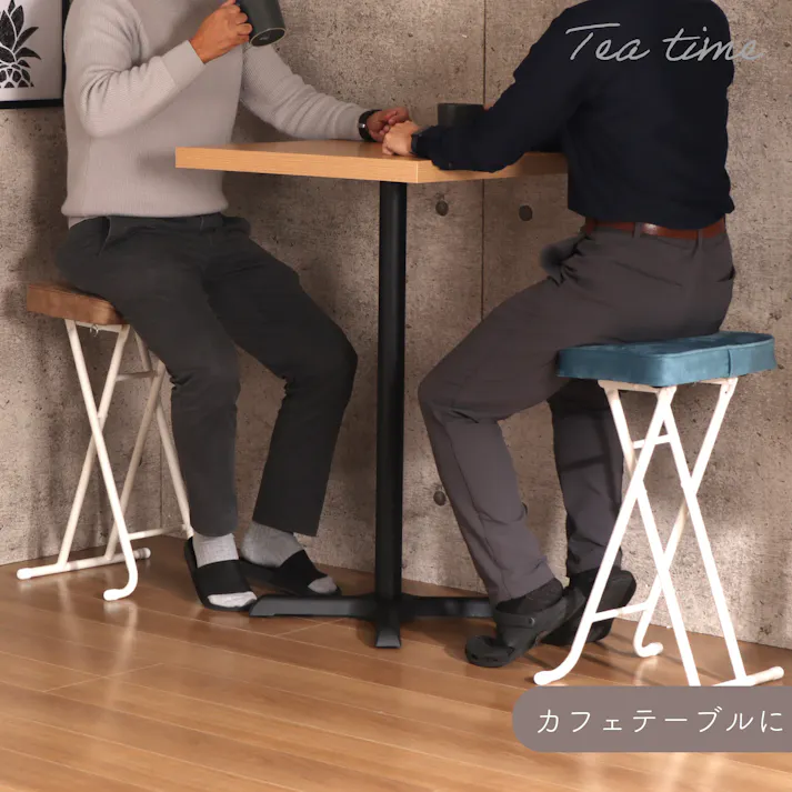 AIS エイアイエス カフェテーブル用1本脚 カフェ用1本脚 90cm脚 ハイタイプ 店舗 リビング 事務所 キッチン ダイニング フードコート オシャレデザイン 店舗 1本脚 スチール CTBK-P85-X【別送品】