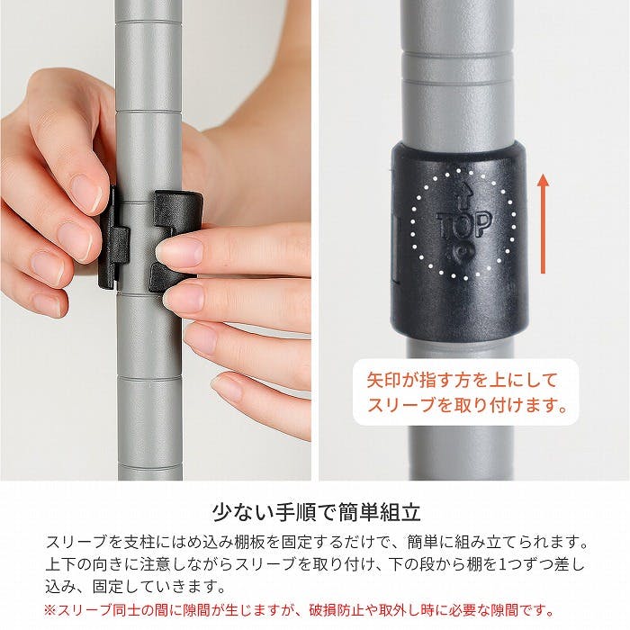 Wccfsteel最安値 AIS 19φスチールラックセット6202 グレー 60×25×74.3cm メタルラック