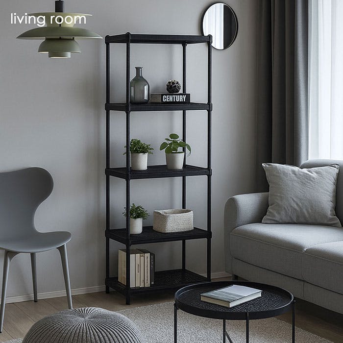 めぐです！　アイアンラック アイアンラック Sサイズ | SF-RK008-01-G092 | 棚・ラック | 棚パーツ