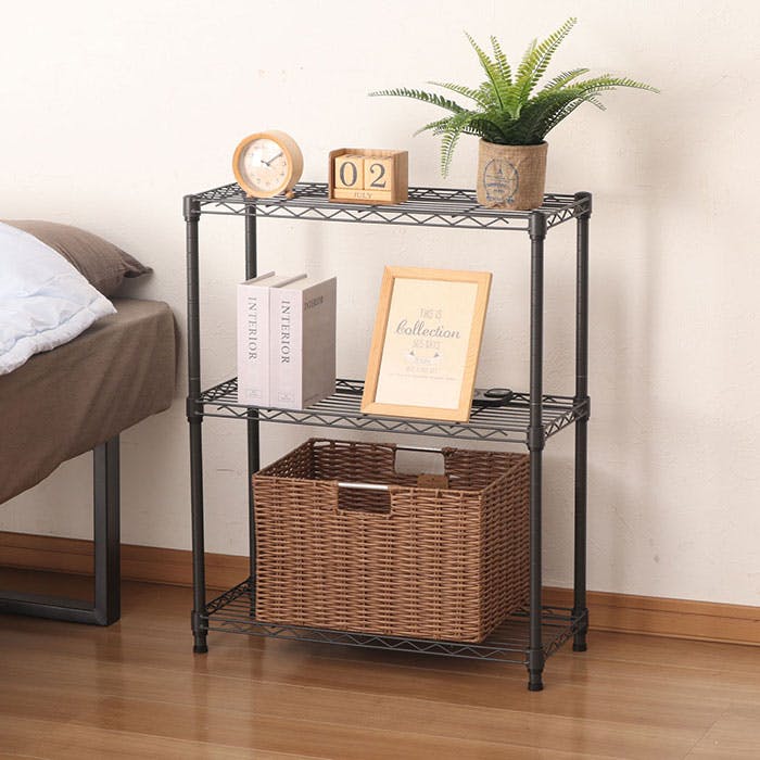 アイアンシェルフ 620M FKK19-01F_アイアンシェルフ 16-shelf （高さ138cmタイプ）: 嘉島町ANA