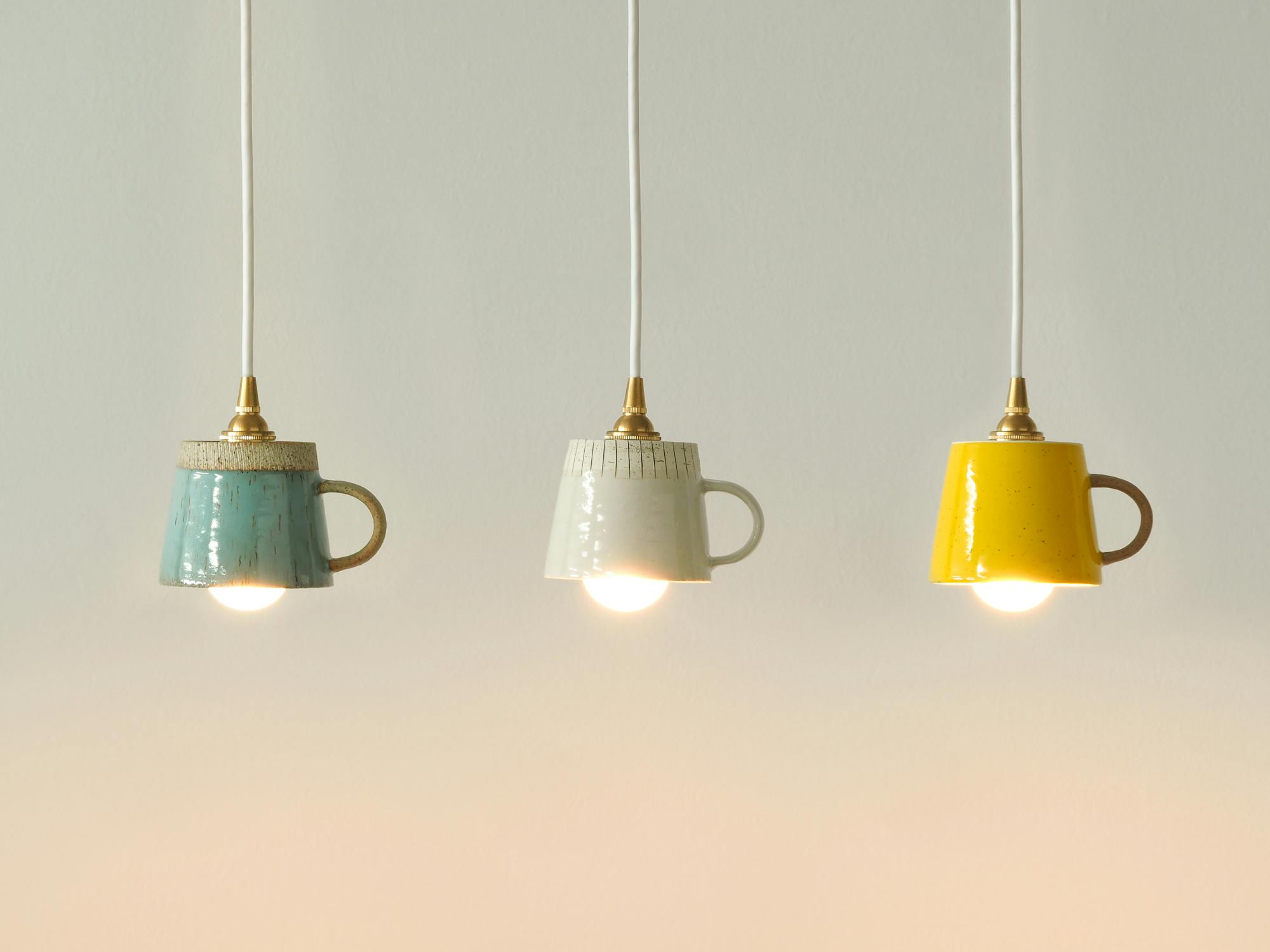 ビートソニック OnlyOne カップ E17 ペンダントライト ブルー B26R17