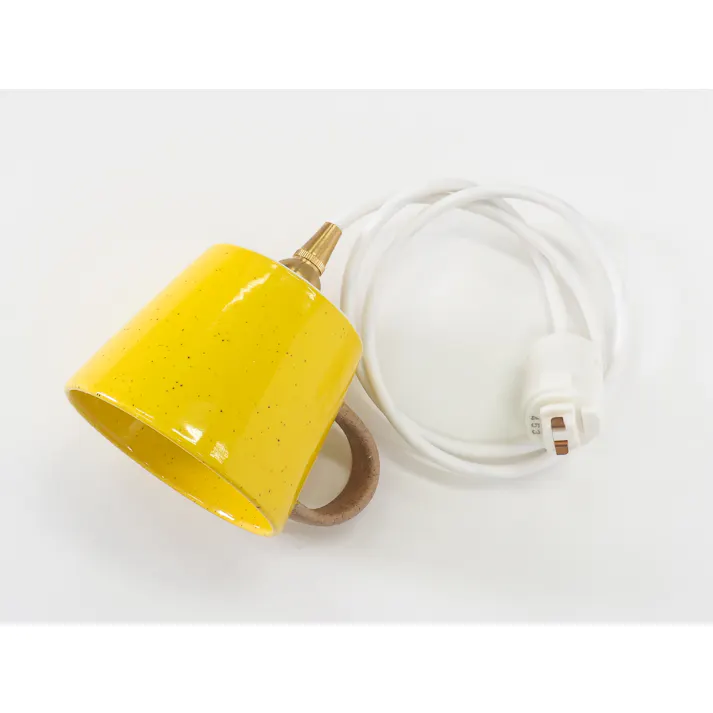 ビートソニック OnlyOne カップ E17 ペンダントライト イエロー B28R17-10W 4944799027885【別送品】