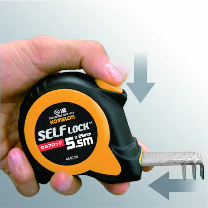 【CAINZ-DASH】KOMELON社 セルフロック 5.5M 爪巾19MM KMC-36-55-19【別送品】