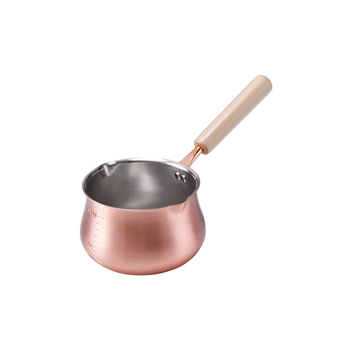 田辺金具 ほっこり銅のみるくpan14cm 鍋 4562208694987 4987【別送品】