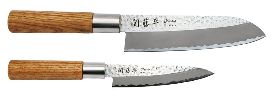 ヤクセル 関藤平Classic 2点セット(三徳・ペティ) 包丁 4984909320772 32077 包丁・ナイフ・はさみ・ピーラー ヤクセル 関藤平Classic 2点セット(三徳・ペティ) 包丁 4984909320772 32077 包丁・ナイフ・はさみ・ピーラー