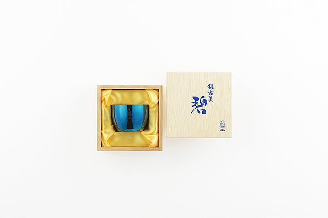 タマハシ "碧"銀古美(ぎんふるみ) ぐい呑み タンブラー 4975192083970 AO-01 片手鍋 タマハシ "碧"銀古美(ぎんふるみ) ぐい呑み タンブラー 4975192083970 AO-01 片手鍋