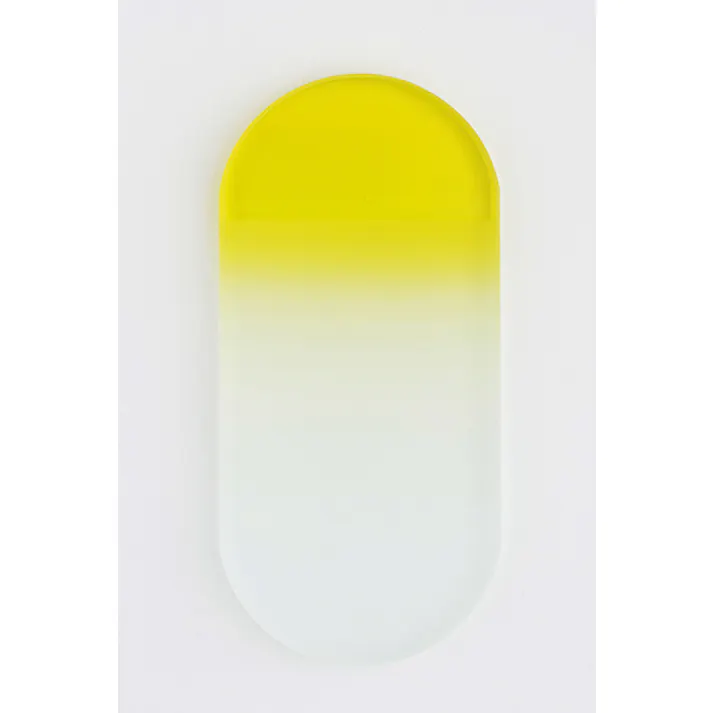 サカエ・コーポレーション チェコ製ガラスかかとキレイ イエロー 美容用品 かかと磨き 4539614220109 BHL-1【別送品】