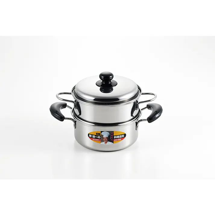 タマハシ 陳 建一 IH200V対応二段蒸し器18cm 陳建一 鍋 4975192093528 CK-071R【別送品】