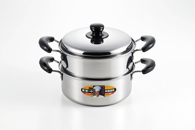 タマハシ 陳 建一 IH200V対応二段蒸し器22cm 陳建一 鍋 4975192093535 CK-072R 両手鍋・蒸し器 タマハシ 陳 建一 IH200V対応二段蒸し器22cm 陳建一 鍋 4975192093535 CK-072R 両手鍋・蒸し器