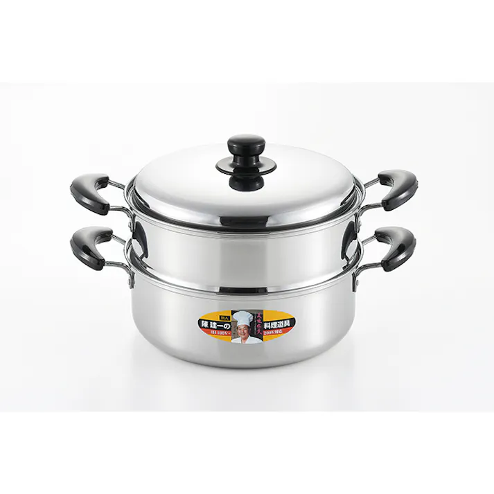タマハシ 陳 建一 IH200V対応二段蒸し器26cm 陳建一 鍋 4975192093542 CK-073R【別送品】
