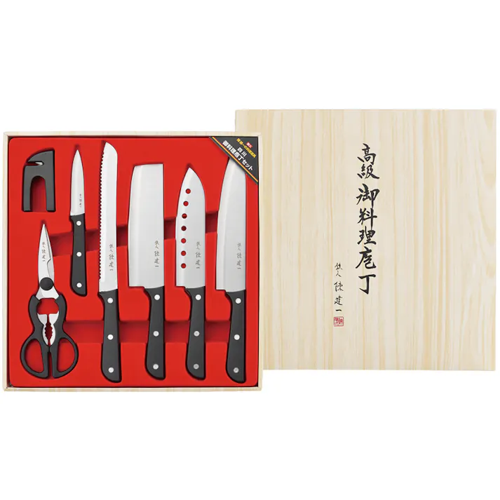 タマハシ 御料理包丁7PCセット 陳建一 包丁 4975192093184 CK-545【別送品】
