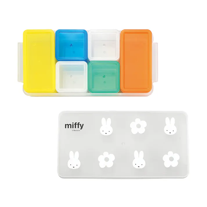 タマハシ MIFFY キューブストッカー6pc ミッフィー 貯蔵容器 4975192091180 DB-109【別送品】