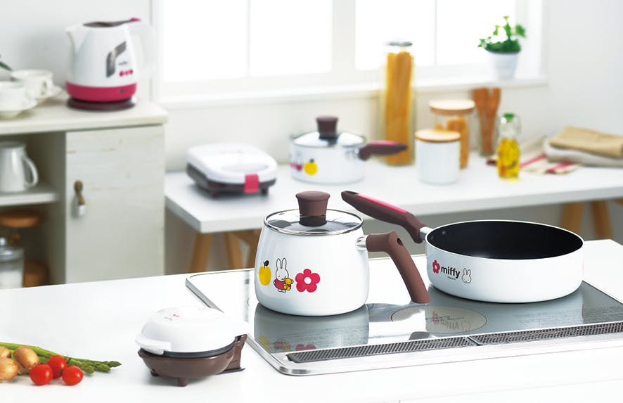 タマハシ MIFFY フライパン24cm ミッフィー IH100V・200V対応 料理