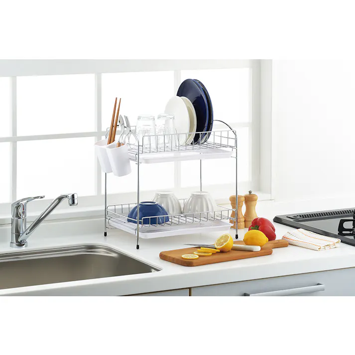 タマハシ デイズ 二段水切りバスケット 水まわり品 4975192080788 DS-05【別送品】