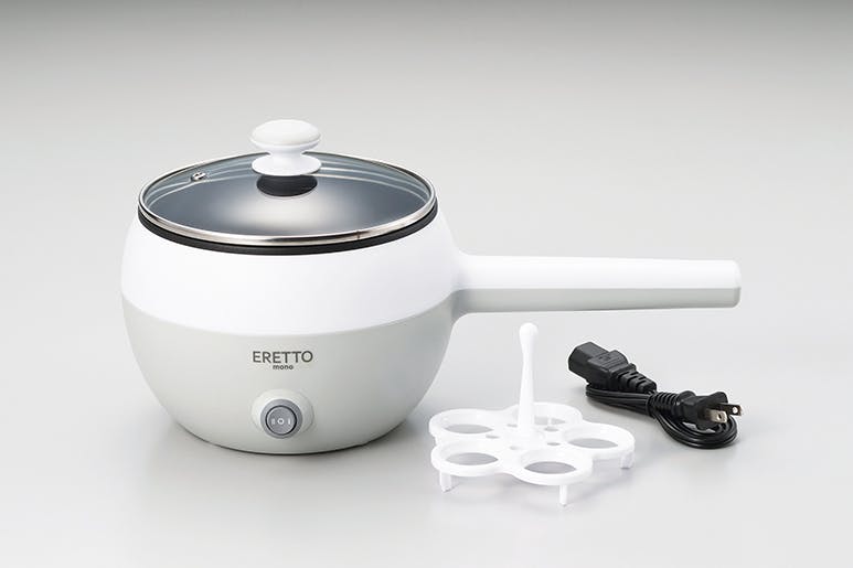 タマハシ ERETTO "mono" 電気片手鍋16cm 鍋 4975192085554 ET-102 片手鍋 タマハシ ERETTO "mono" 電気片手鍋16cm 鍋 4975192085554 ET-102 片手鍋