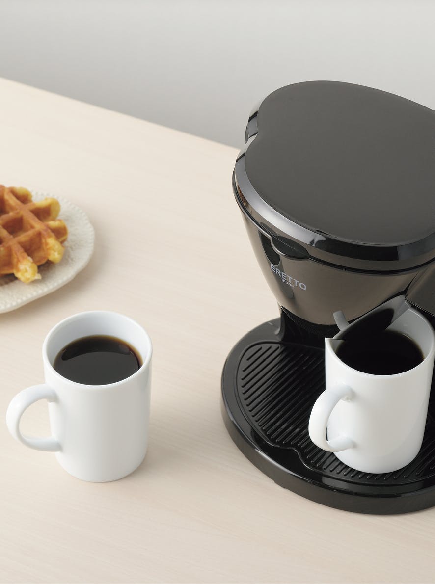 タマハシ ERETTO “mono” 2CUPコーヒーメーカー コーヒーメーカー