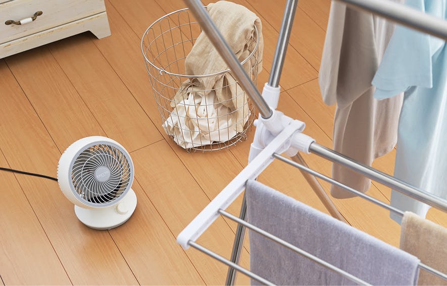 タマハシ ERETTO “mono” スイングミニサーキュレーター 卓上用品
