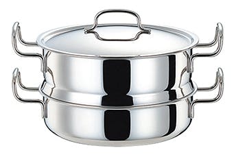 宮崎製作所 ジオ・プロダクト 蒸し器付鍋25cm ジオ・プロダクト 鍋 4953794016084 GEO-25M 両手鍋・蒸し器 宮崎製作所 ジオ・プロダクト 蒸し器付鍋25cm ジオ・プロダクト 鍋 4953794016084 GEO-25M 両手鍋・蒸し器