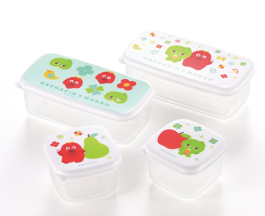 タマハシ ガチャピン・ムック シール容器4pcセット ガチャピン・ムック シール容器 4975192092941 GM-106 片手鍋 タマハシ ガチャピン・ムック シール容器4pcセット ガチャピン・ムック シール容器 4975192092941 GM-106 片手鍋