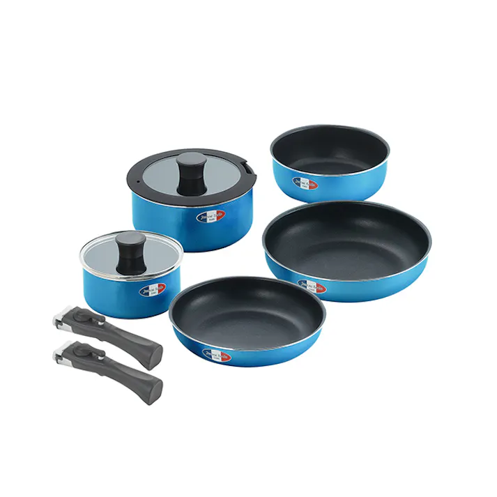 タマハシ ジャンヌ・エコール 着脱ハンドル鍋5点セット 鍋 4975192088517 JE-125【別送品】