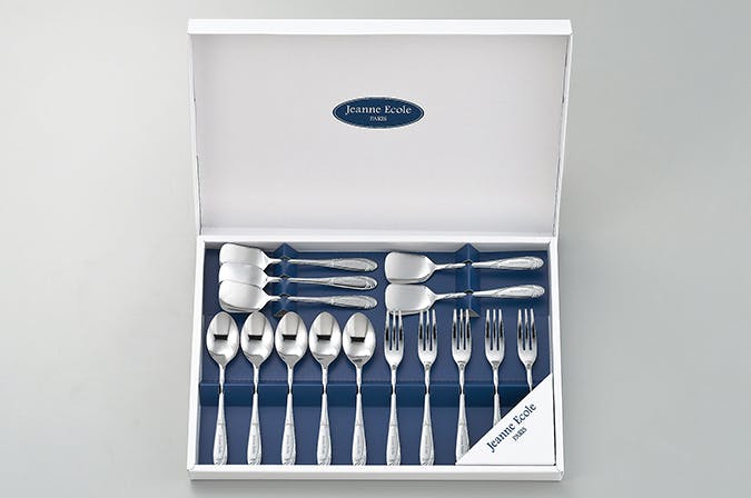 タマハシ ジャンヌ・エコール スナックセット15PC スプーン・フォーク 4975192089491 JE-83 スプーン・フォーク タマハシ ジャンヌ・エコール スナックセット15PC スプーン・フォーク 4975192089491 JE-83 スプーン・フォーク